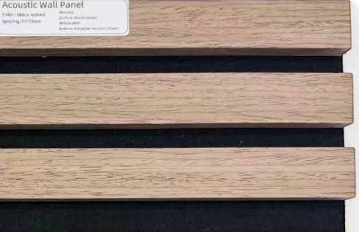 The Studio Accent Suite // Acoustic Slat Wood Panels