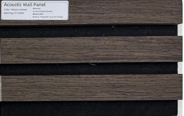 The Studio Accent Suite // Acoustic Slat Wood Panels