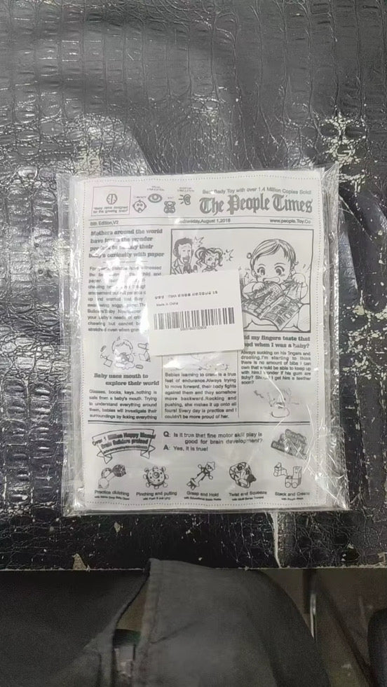 The Daily Wag Newspaper Sound Toy (Multi-Pack Options)