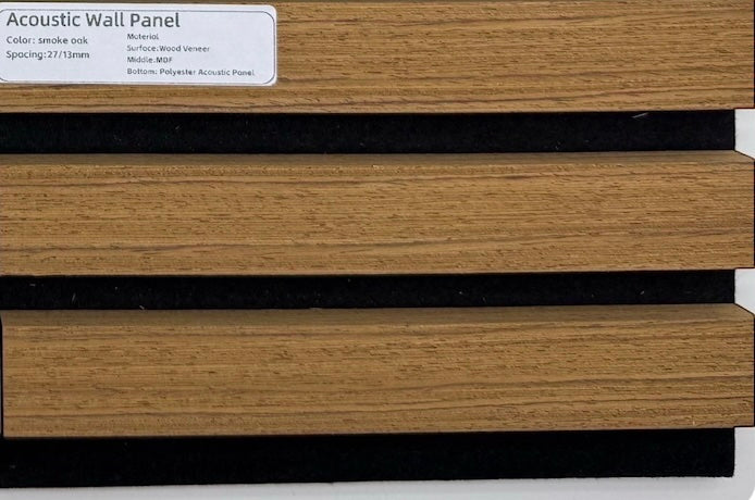 The Studio Accent Suite // Acoustic Slat Wood Panels