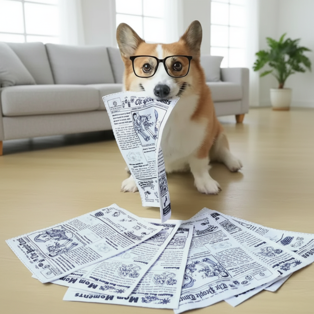 Corgi lifestyle photo